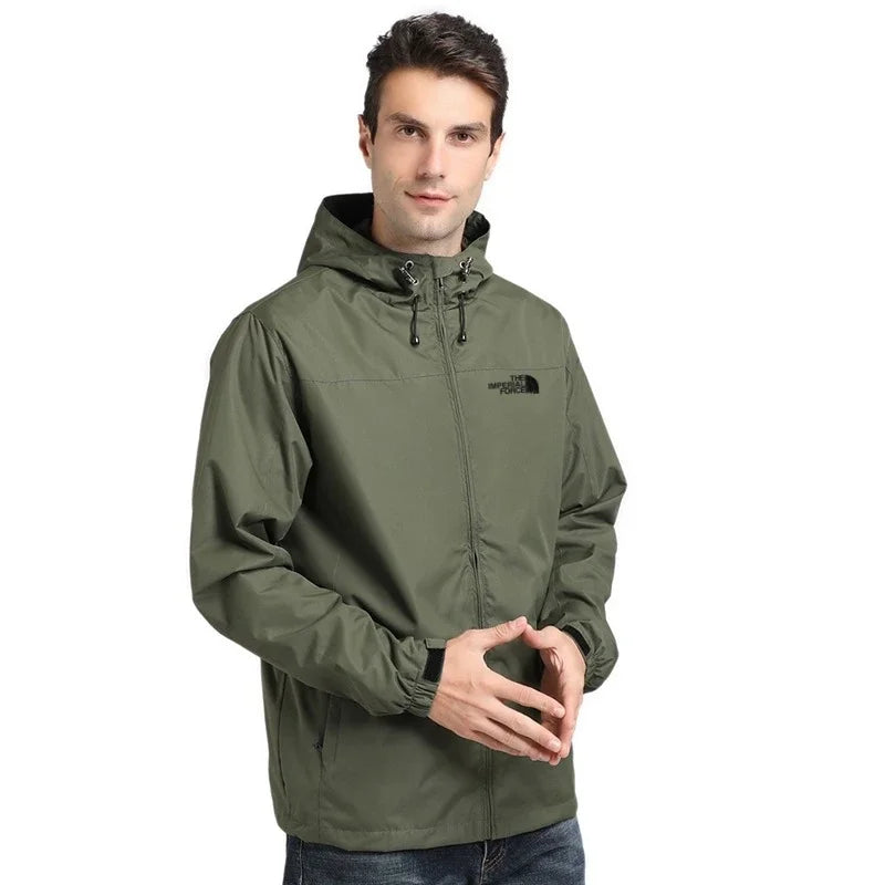 Men's Waterproof Hooded Jacket