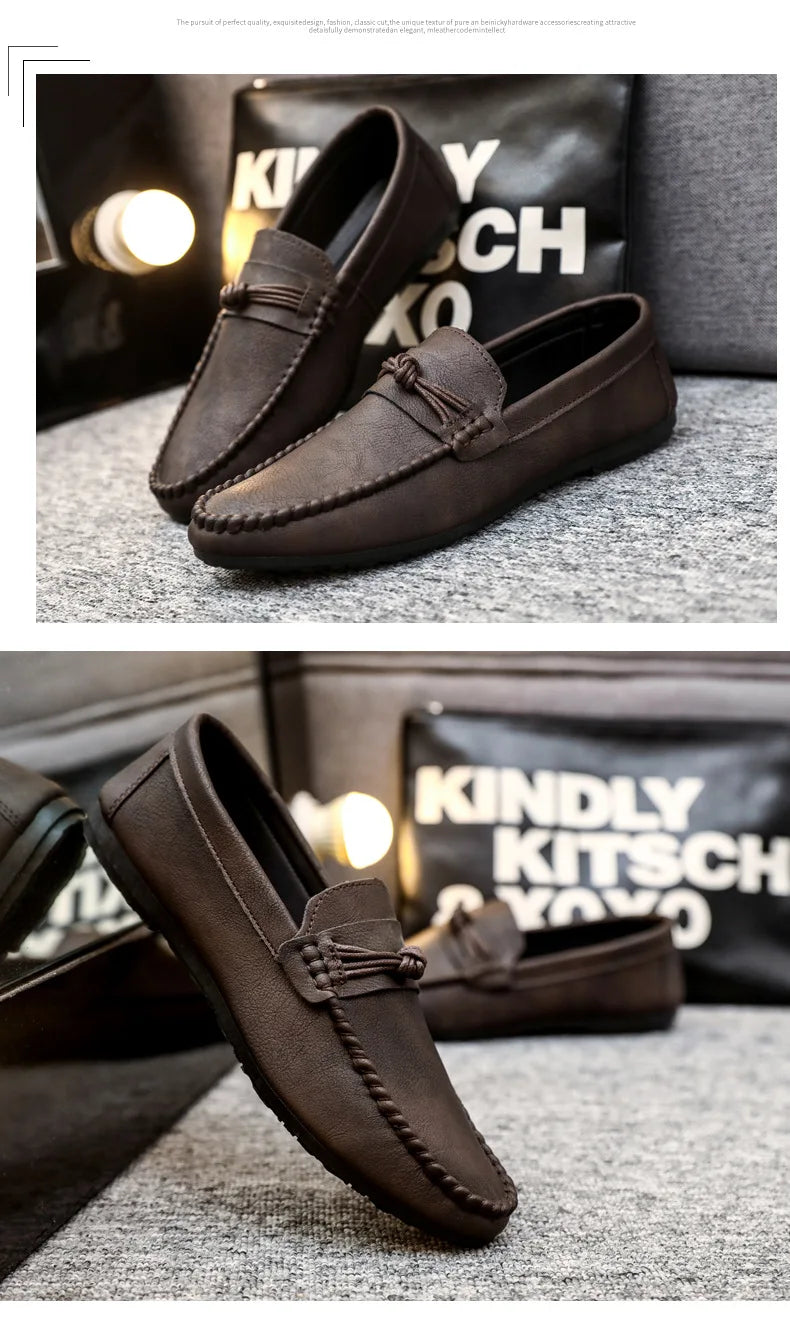 Men Loafers Shoes Man