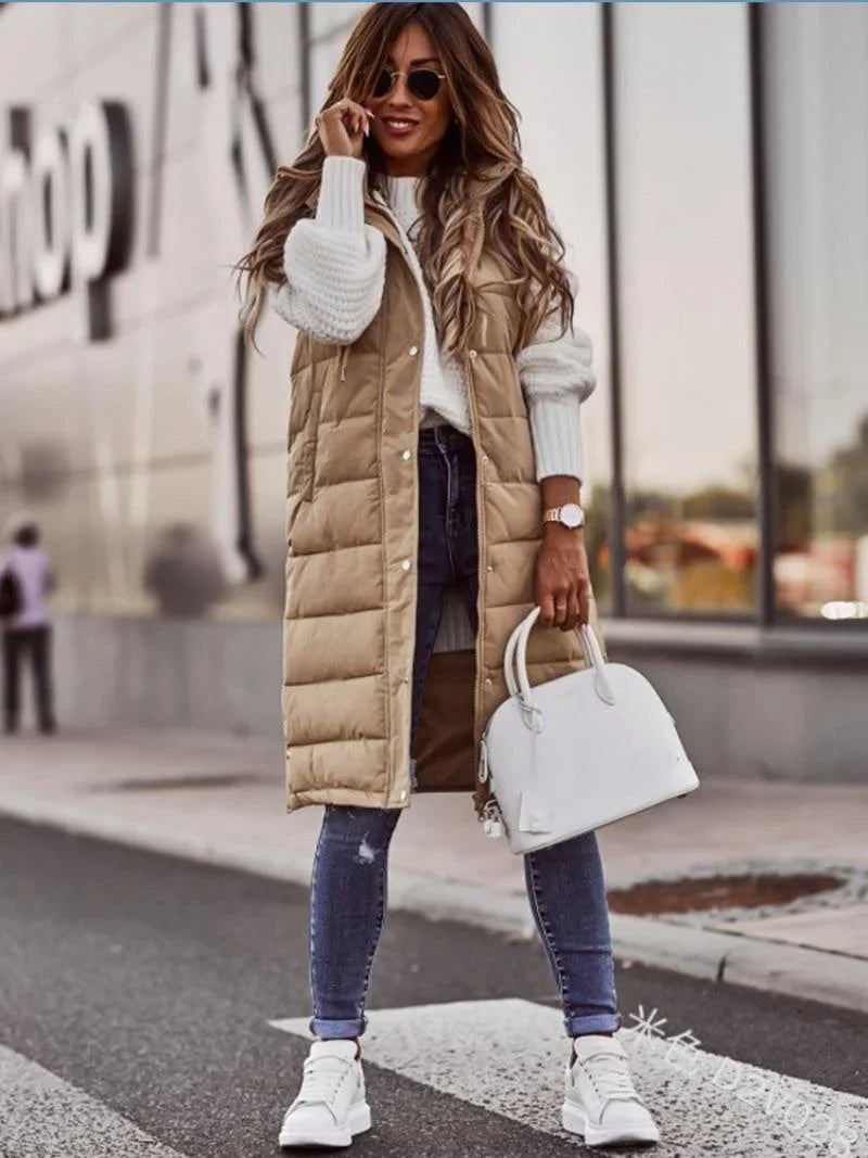 Sleeveless  Jacket Women