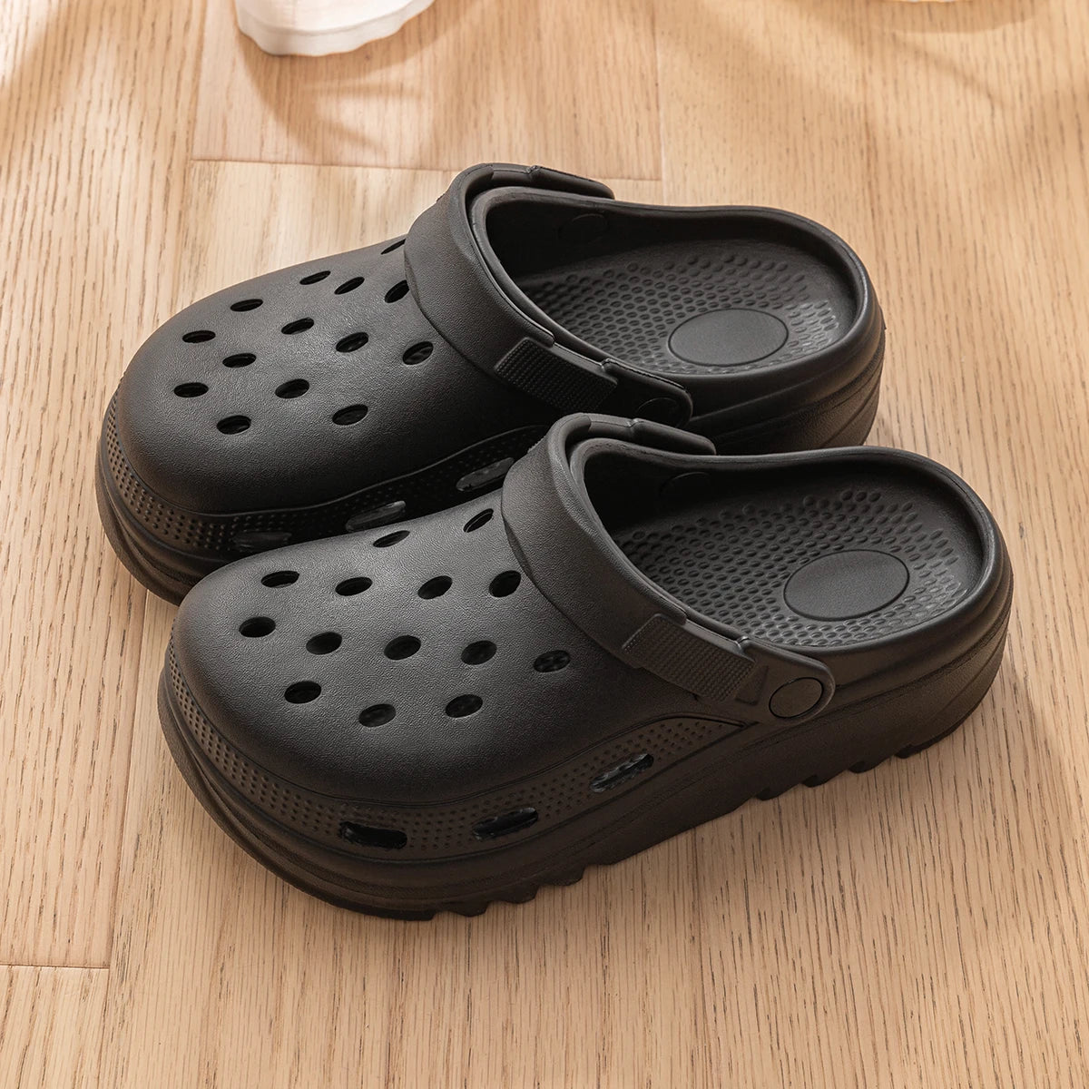 Women and Men's Hole Shoes