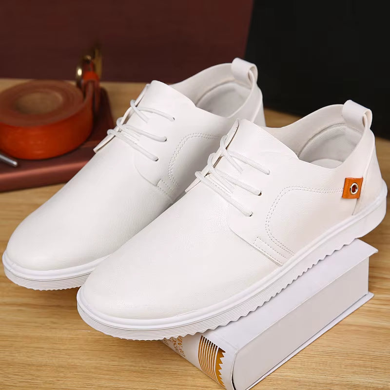 Men Leather Casual Shoes Men 2020 Summer Brand Comfortable Flat Shoes for Men Trendy Sneaker Men Oxfords Shoes