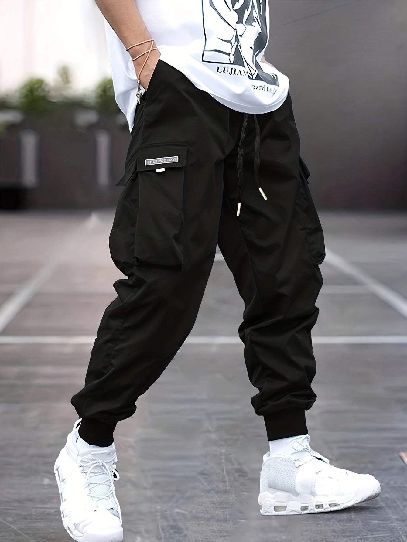 Trendy Men Casual Cargo Pants