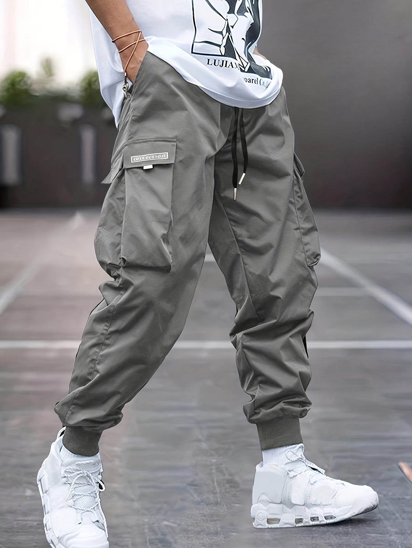 Trendy Men Casual Cargo Pants